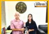 Total Samachar- राज्य सूचना आयुक्त ने क्लास 8 में पढ़ने वाली लेखिका को किया सम्मानित.
